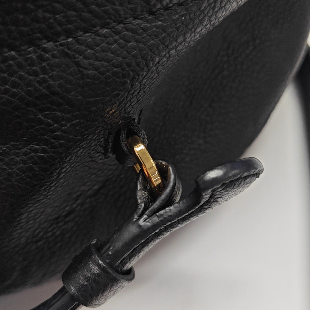 SORBONNE Monogram Calfskin Black