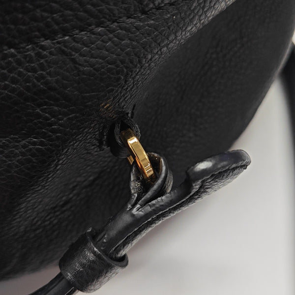 SORBONNE Monogram Calfskin Black