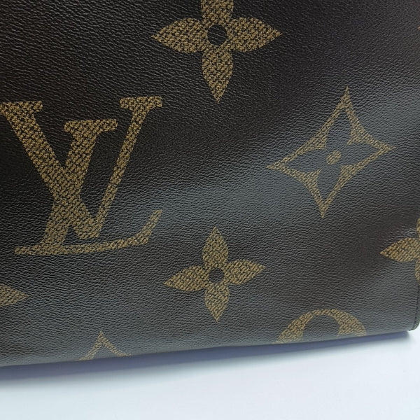 ONTHEGO GM Monogram Coated Canvas Brown