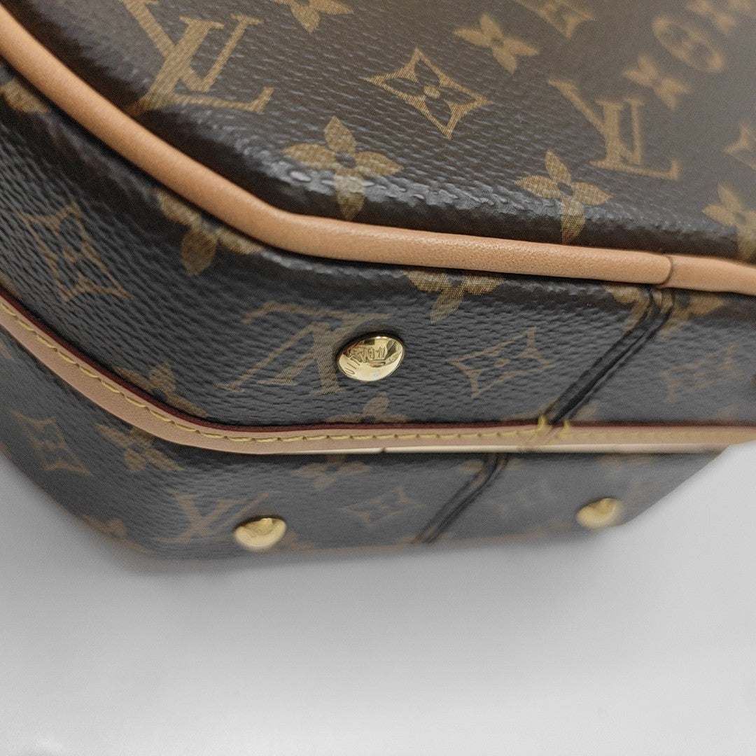 BOITE CHAPEAU PM Monogram Coated Canvas Brown