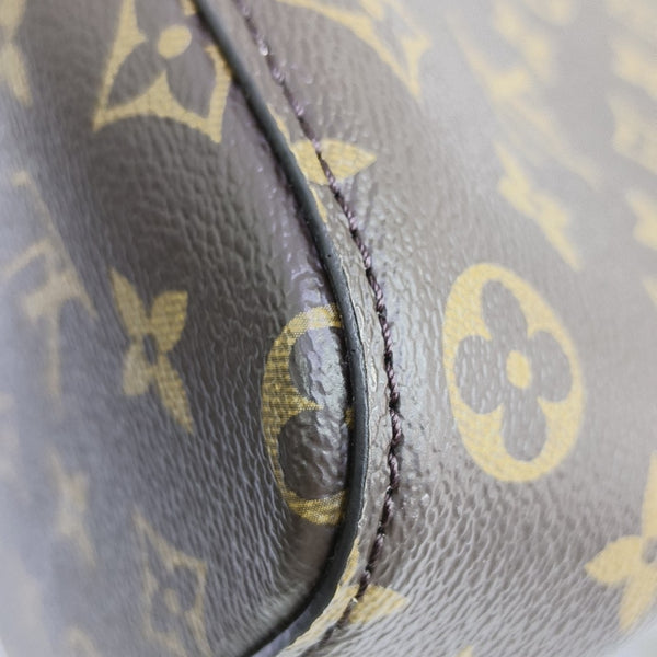 NÉONOÉ MM Monogram Coated Canvas Brown