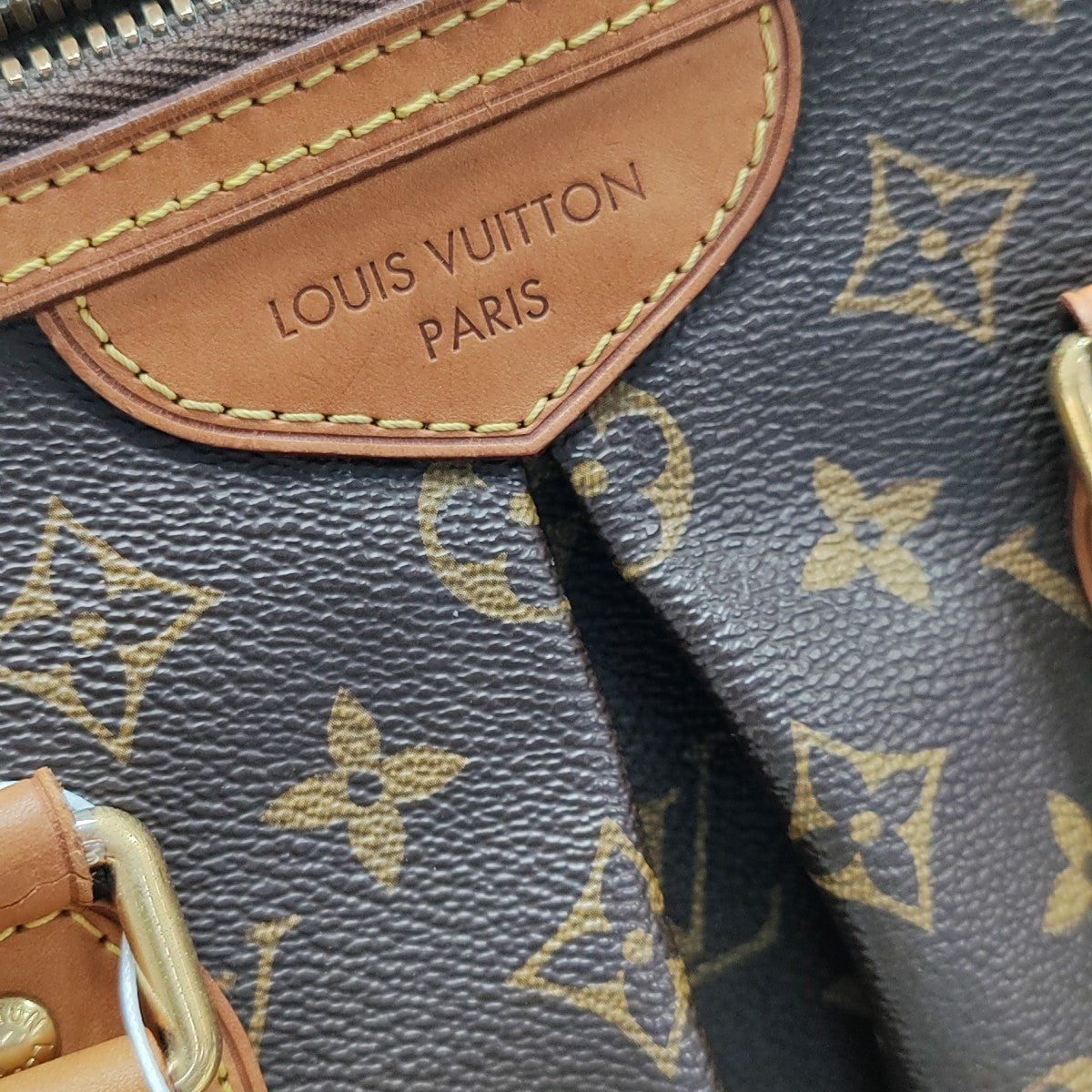 PALERMO PM Monogram Coated Canvas Brown
