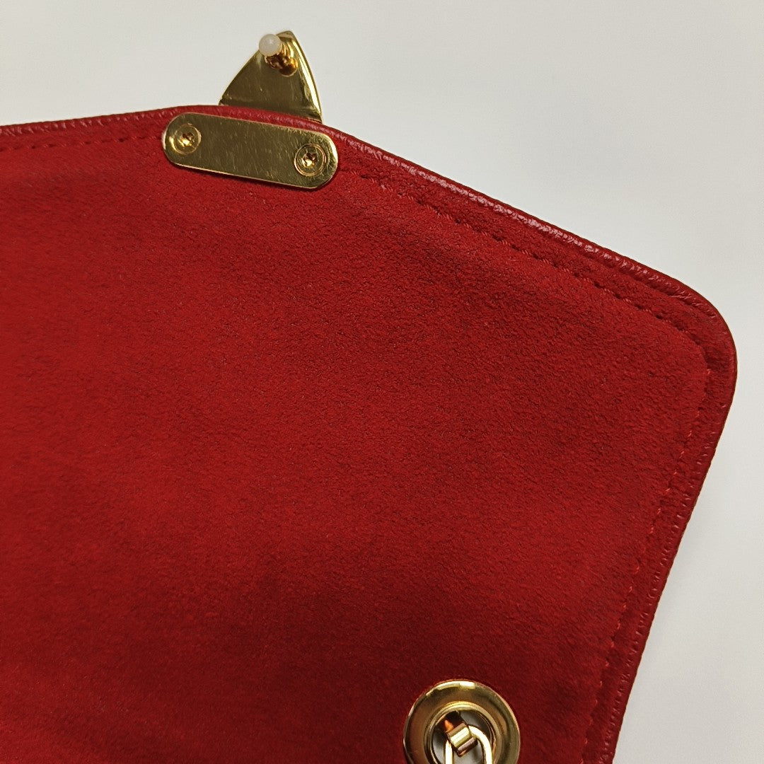 SAINT-GERMAIN BB Monogram Calfskin Red