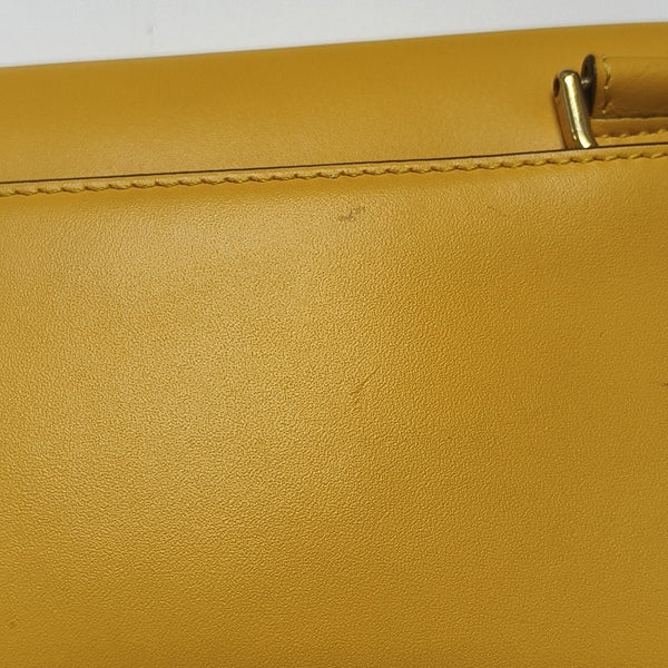 Baguette Mini Calfskin Yellow