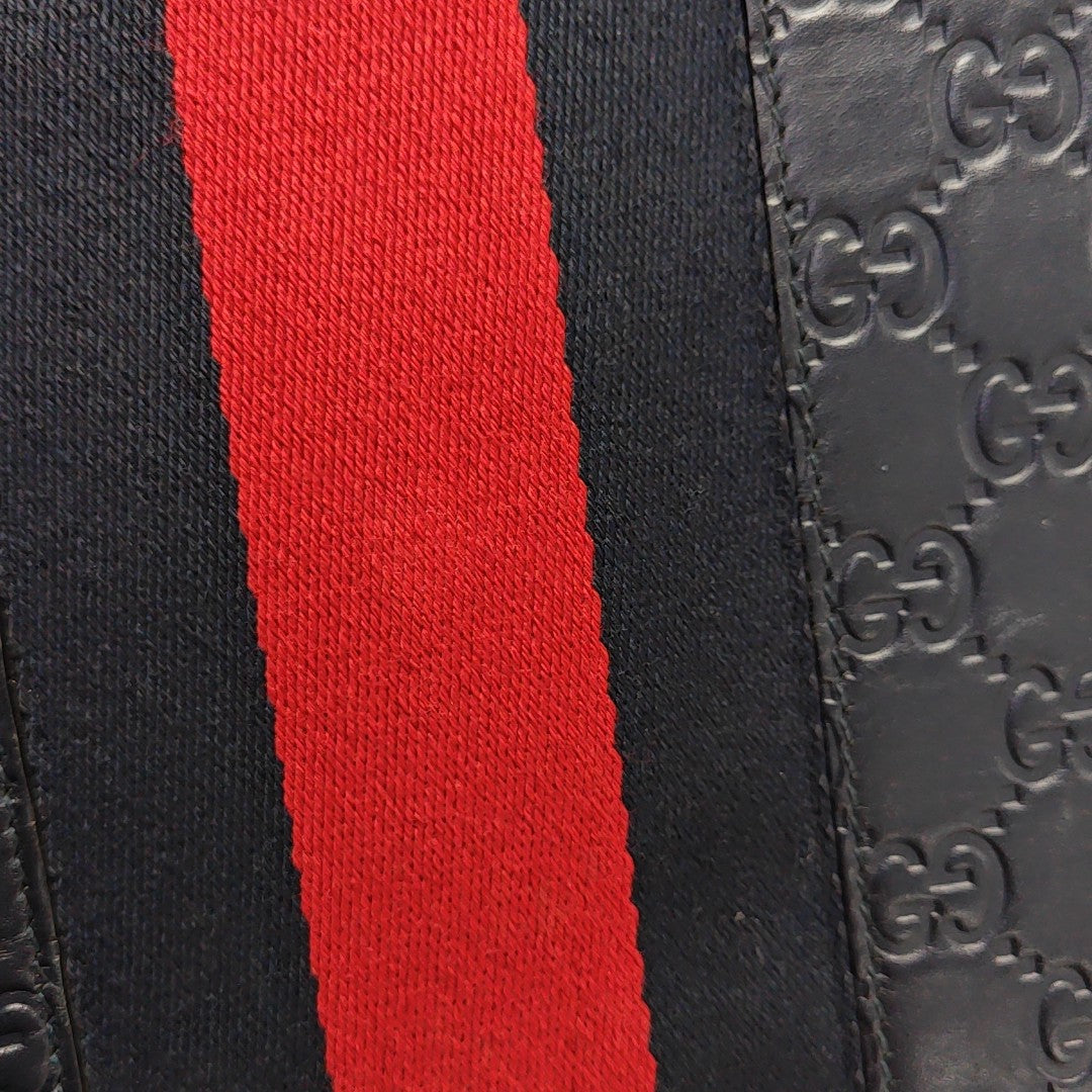 Signature Monogram Calfskin Blue