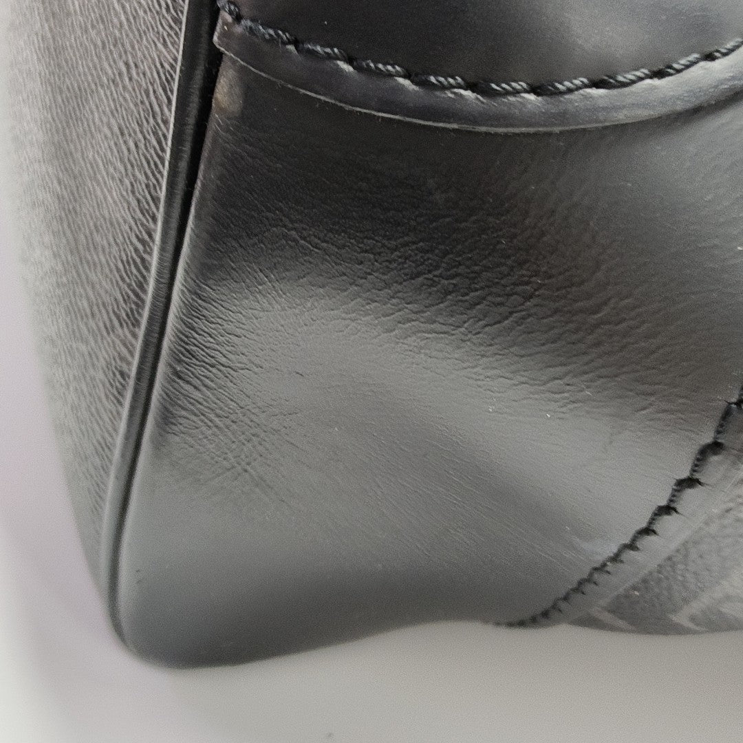 STEAMER Monogram Coated Canvas Black
