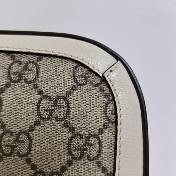 Horsebit 1955 Mini Coated Canvas Beige