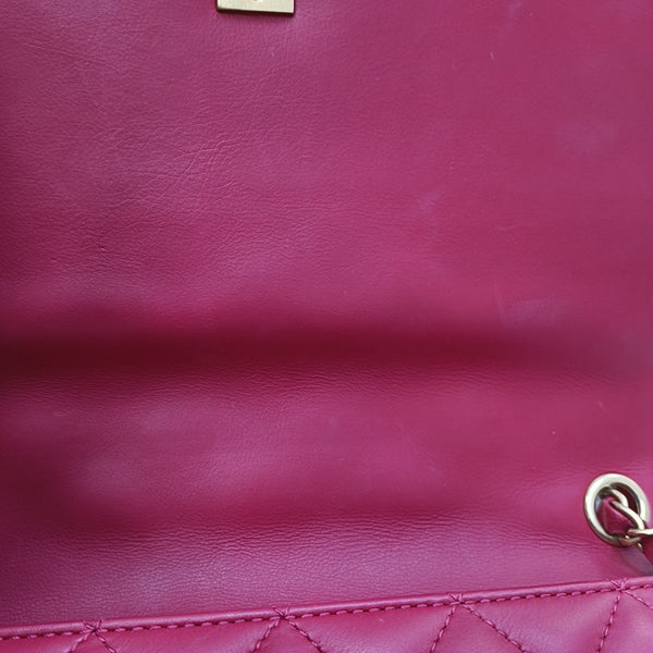 Quilted Calfskin Shoulder Bag Red