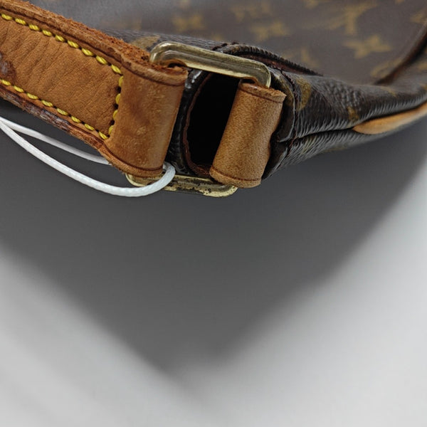 MUSETTE TANGO Monogram Coated Canvas Brown