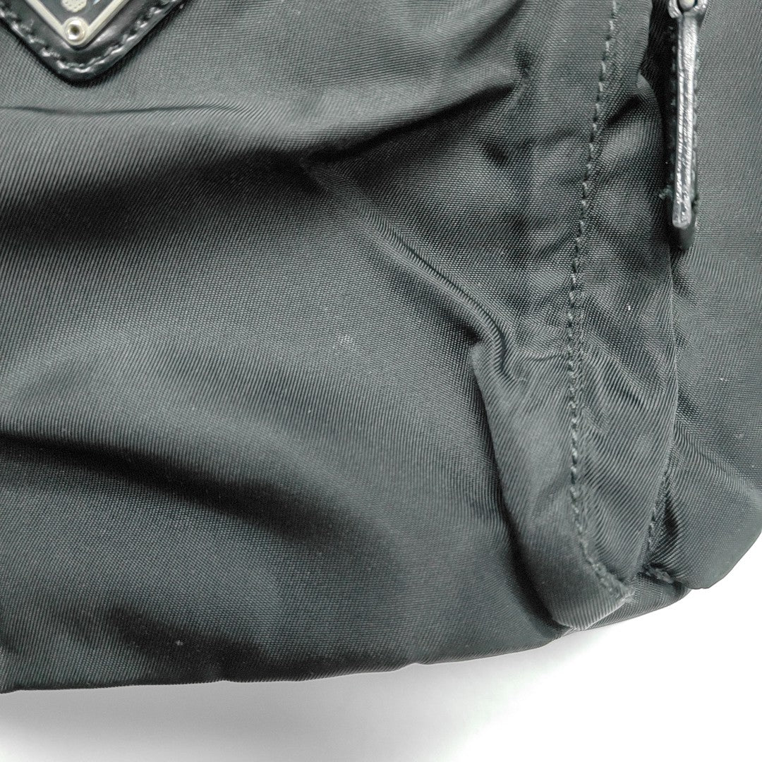 Mochila Re-Nylon de nailon negro