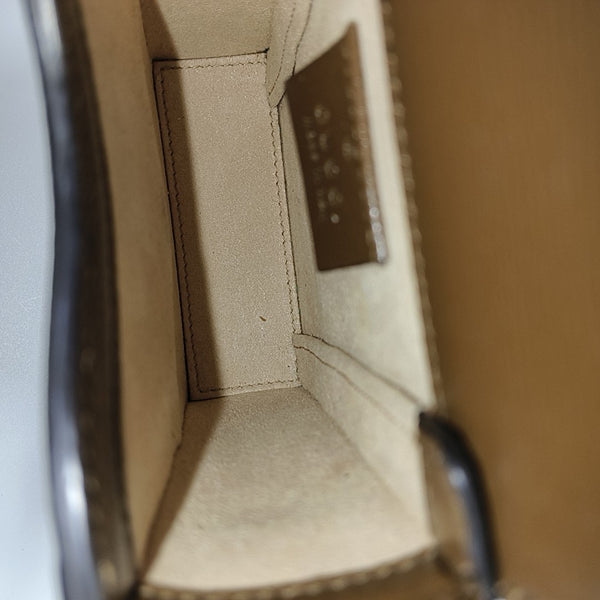 Horsebit 1955 Mini Coated Canvas Beige