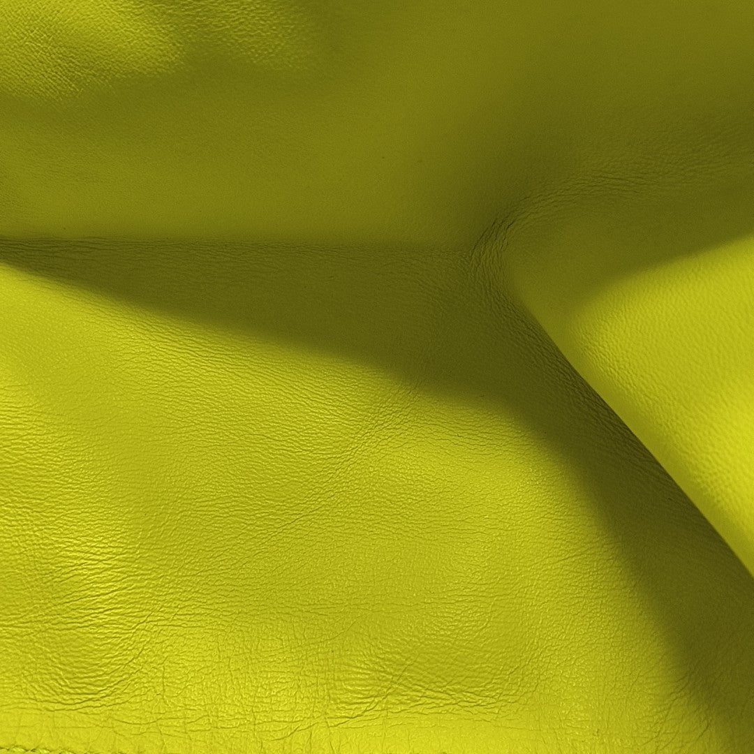 Rockstud Calfskin Yellow
