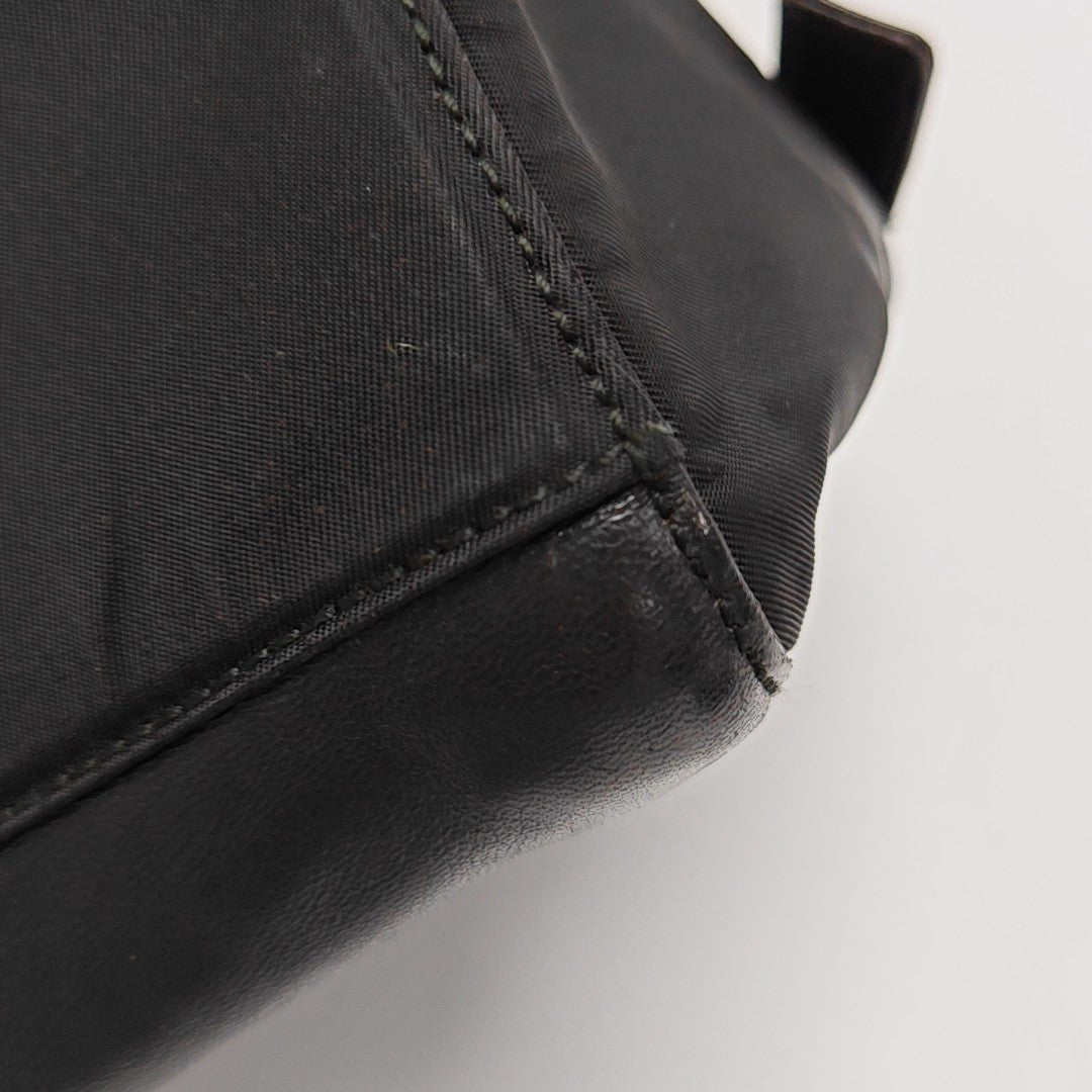 Calfskin Shoulder Bag Black