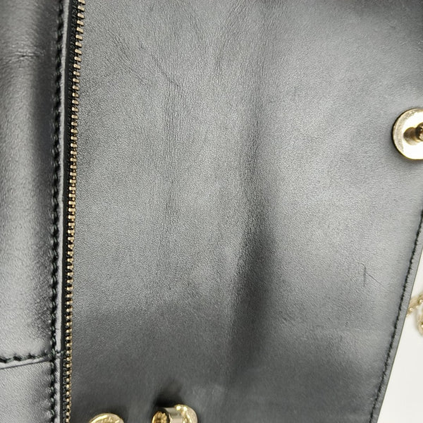 SERPENTI FOREVER Medium Quilted Calfskin Black