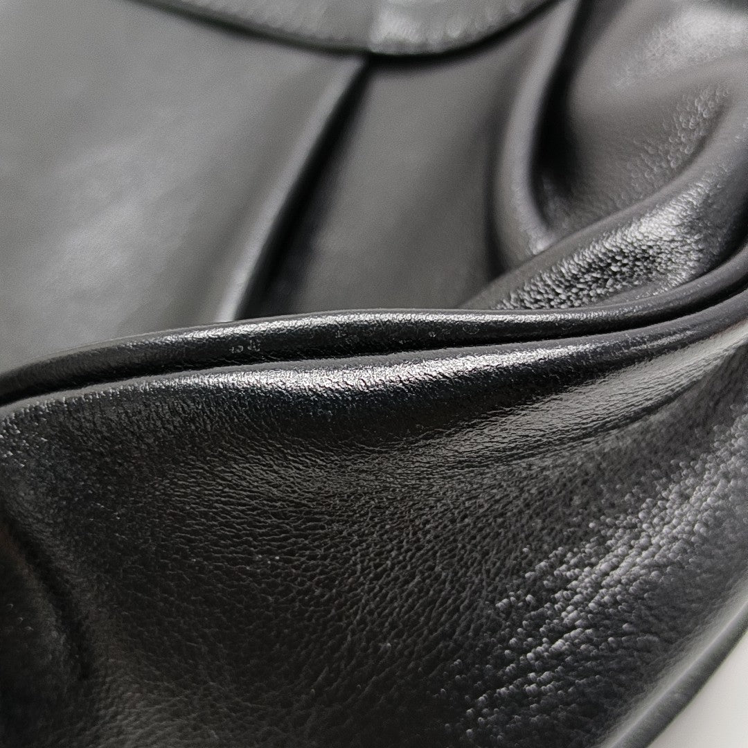 SUNSET Monogram Lambskin Black