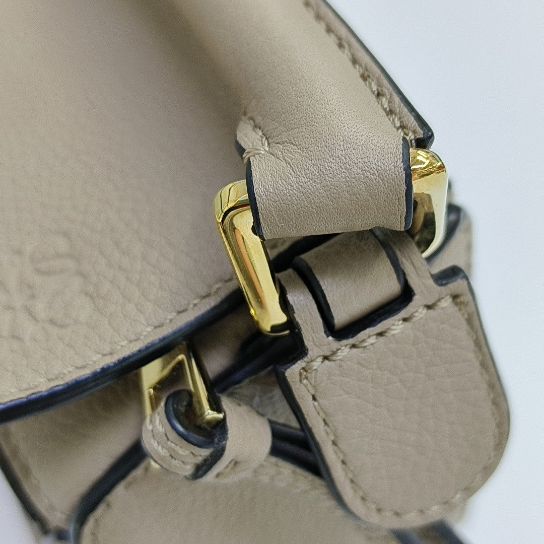 Puzzle Mini Calfskin Gray