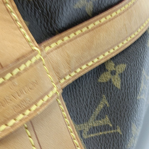 NOÉ GM Monogram Coated Canvas Brown
