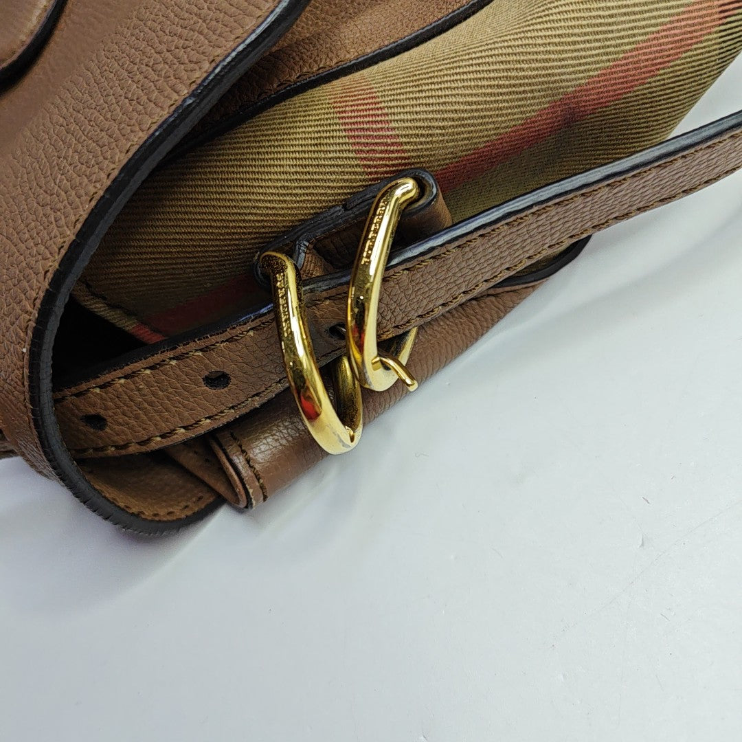 Camberley Derby Large Calfskin Brown