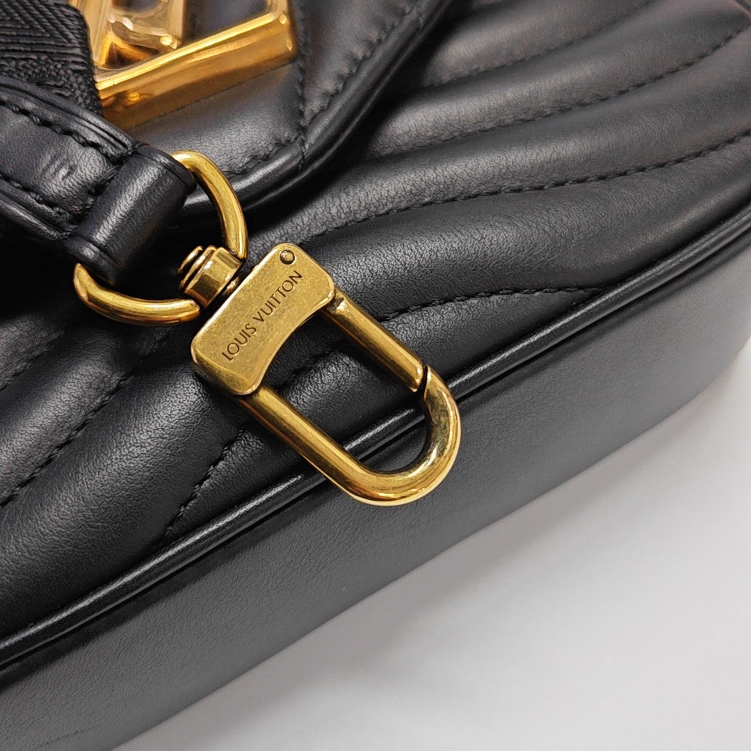 NEW WAVE Quilted Calfskin Black