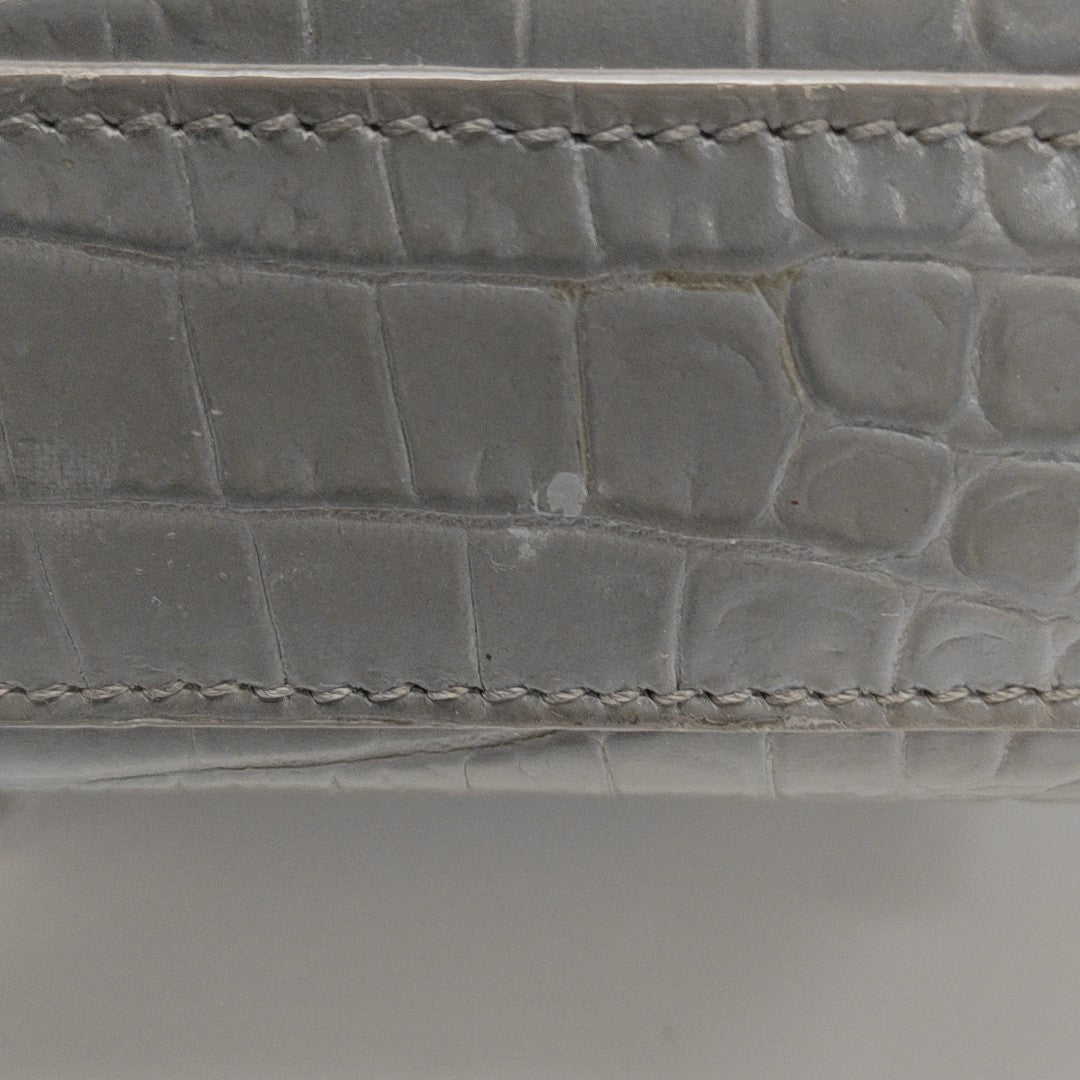 KATE Medium Calfskin Gray