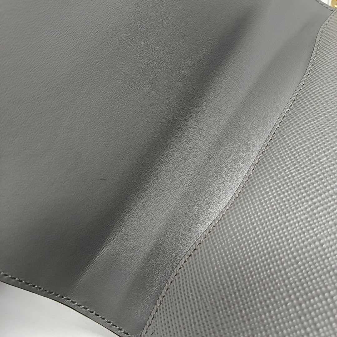 Monochrome Saffiano Calfskin Gray