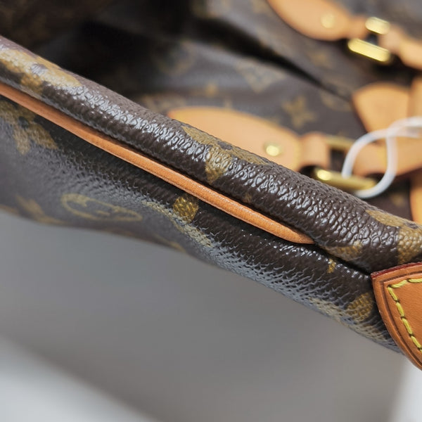 PALERMO PM Monogram Coated Canvas Brown