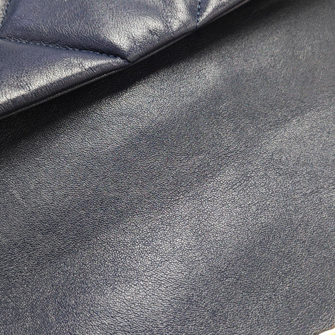 CHANEL 19 Small Quilted Lambskin Blue