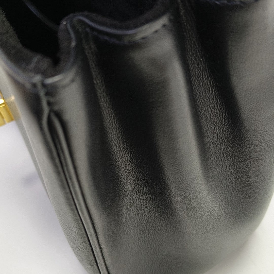16 Teen Calfskin Black