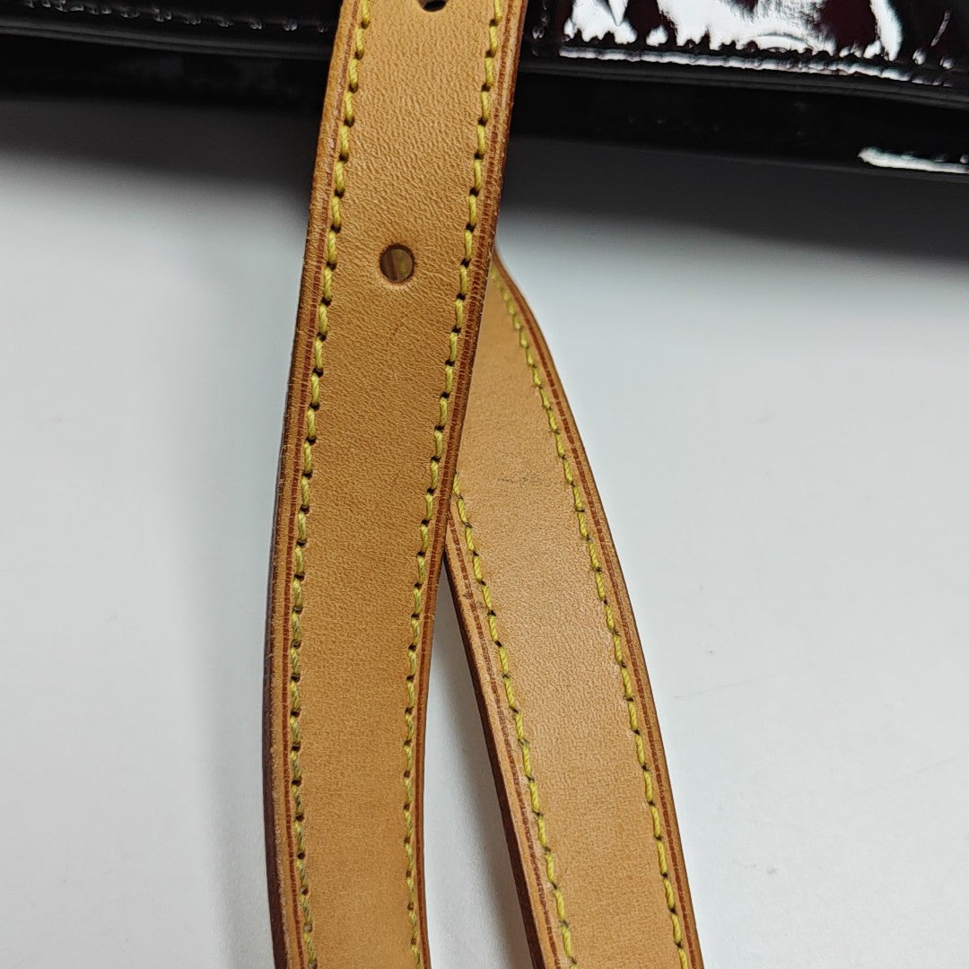 BRENTWOOD Monogram Calfskin Red