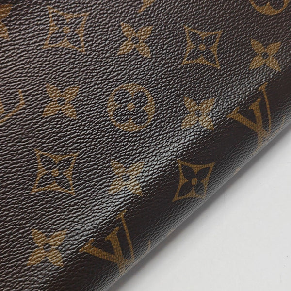 FÉLICIE Monogram Coated Canvas Brown