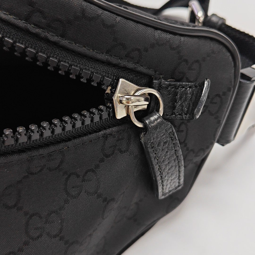 GG Imprime Monogram Canvas Black