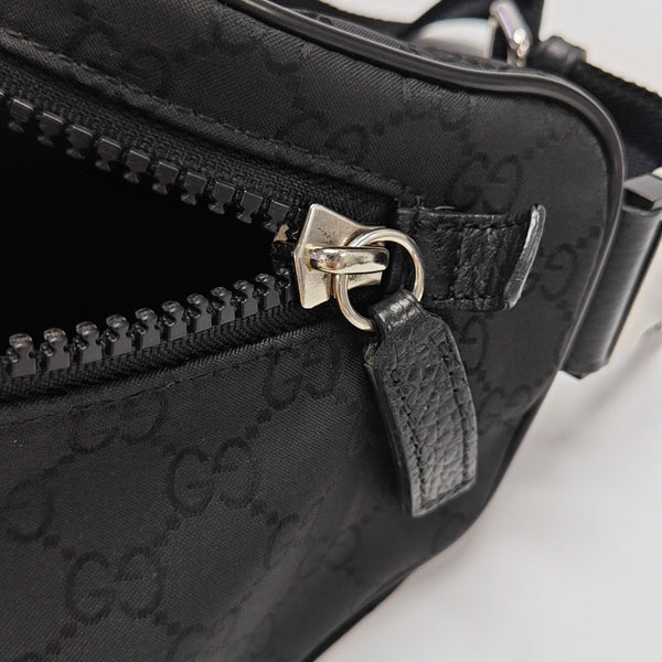 GG Imprime Monogram Canvas Black