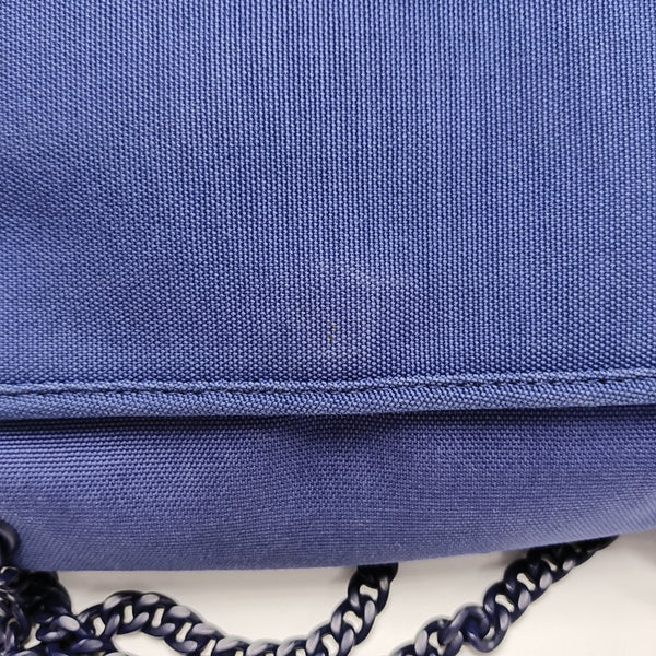 Canvas Crossbody Bag Blue