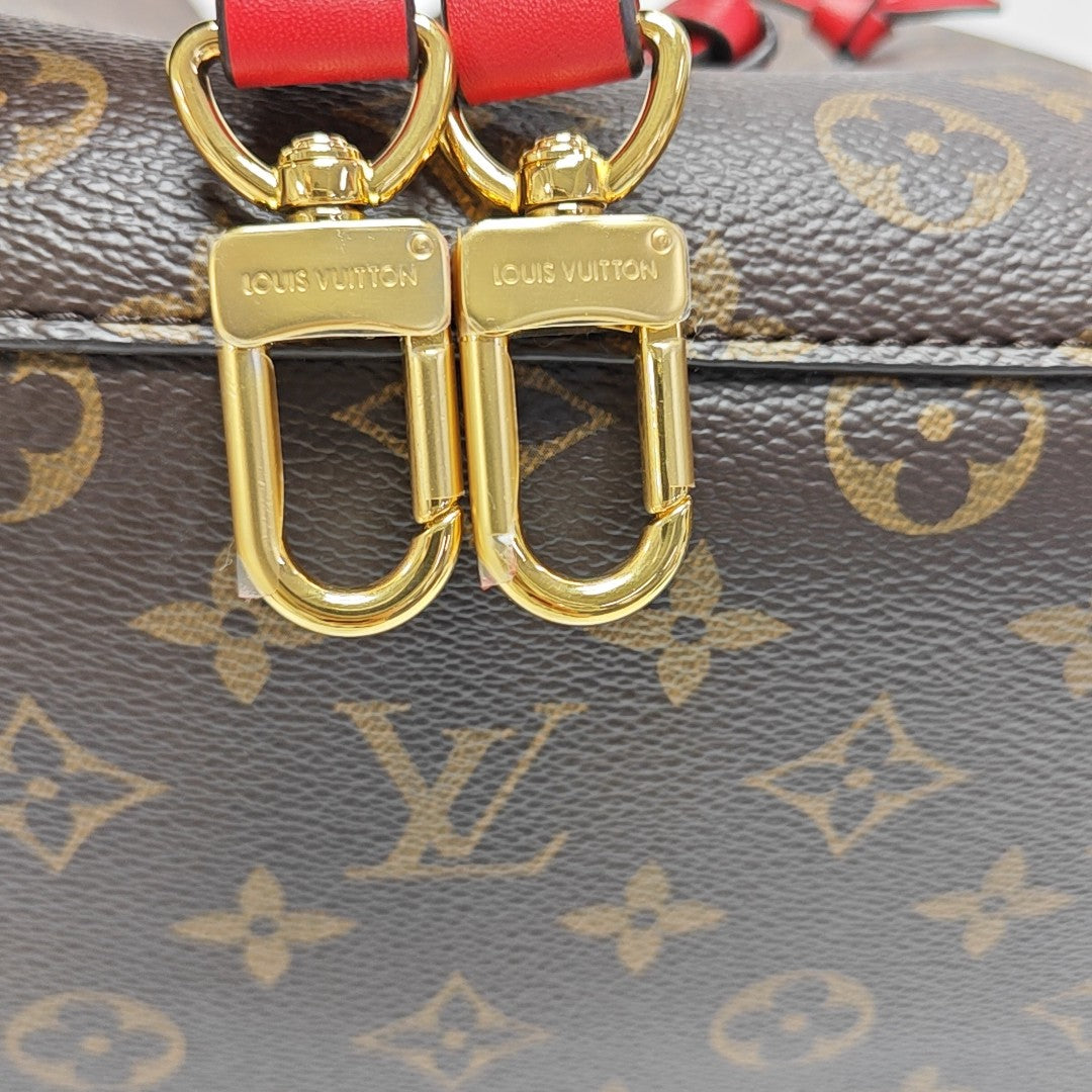 NÉONOÉ MM Monogram Coated Canvas Brown