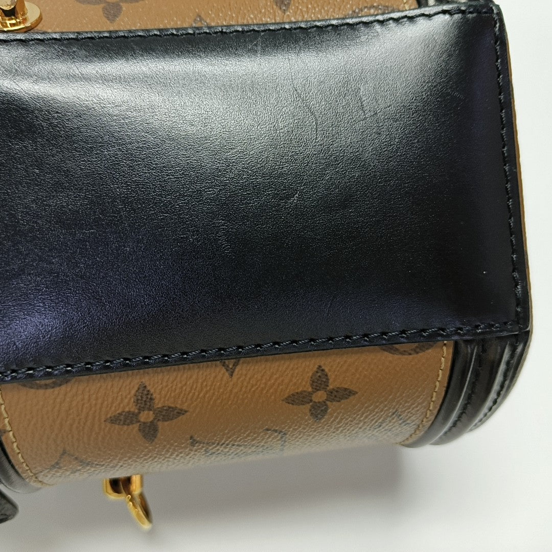 CANNES PM Monogram Coated Canvas Brown