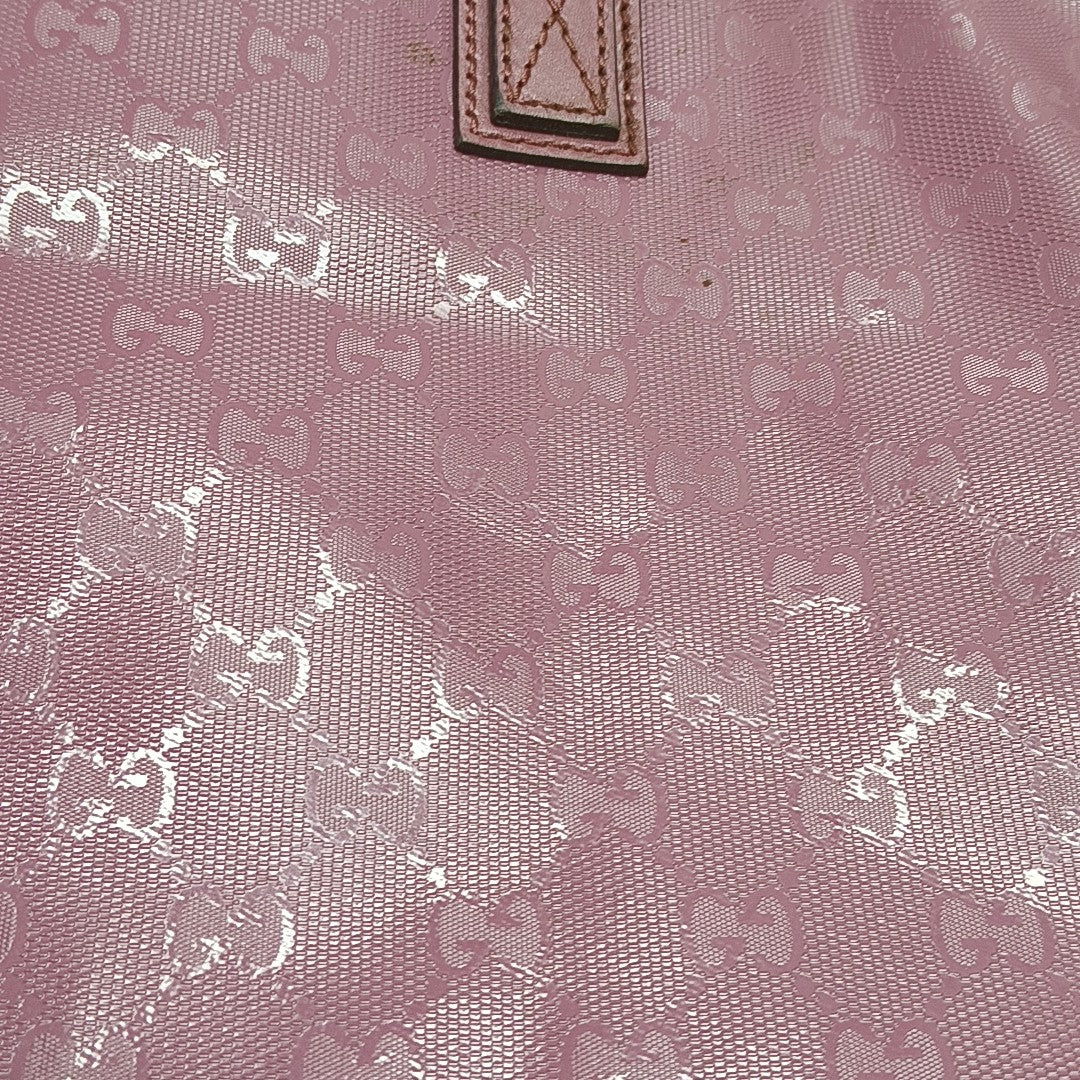 GG Imprime Monogram Coated Canvas Pink