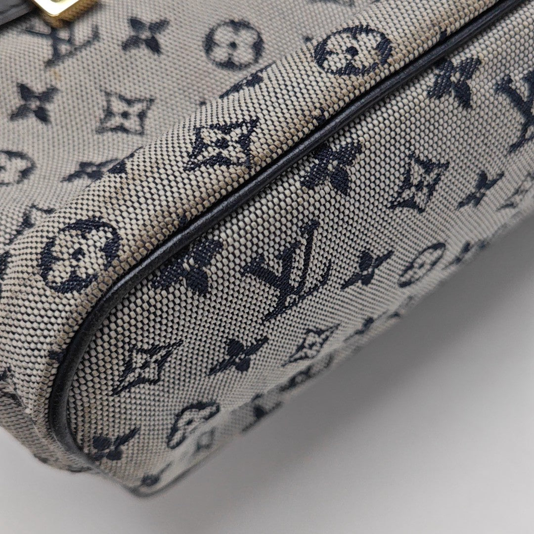LUCILLE PM Monogram Canvas Gray