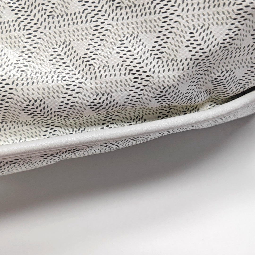 Anjou Mini Coated Canvas White