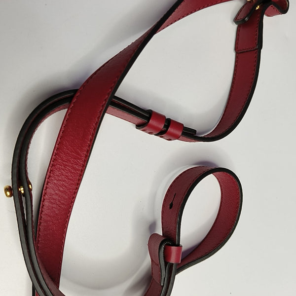 Chloé C Mini Calfskin Red