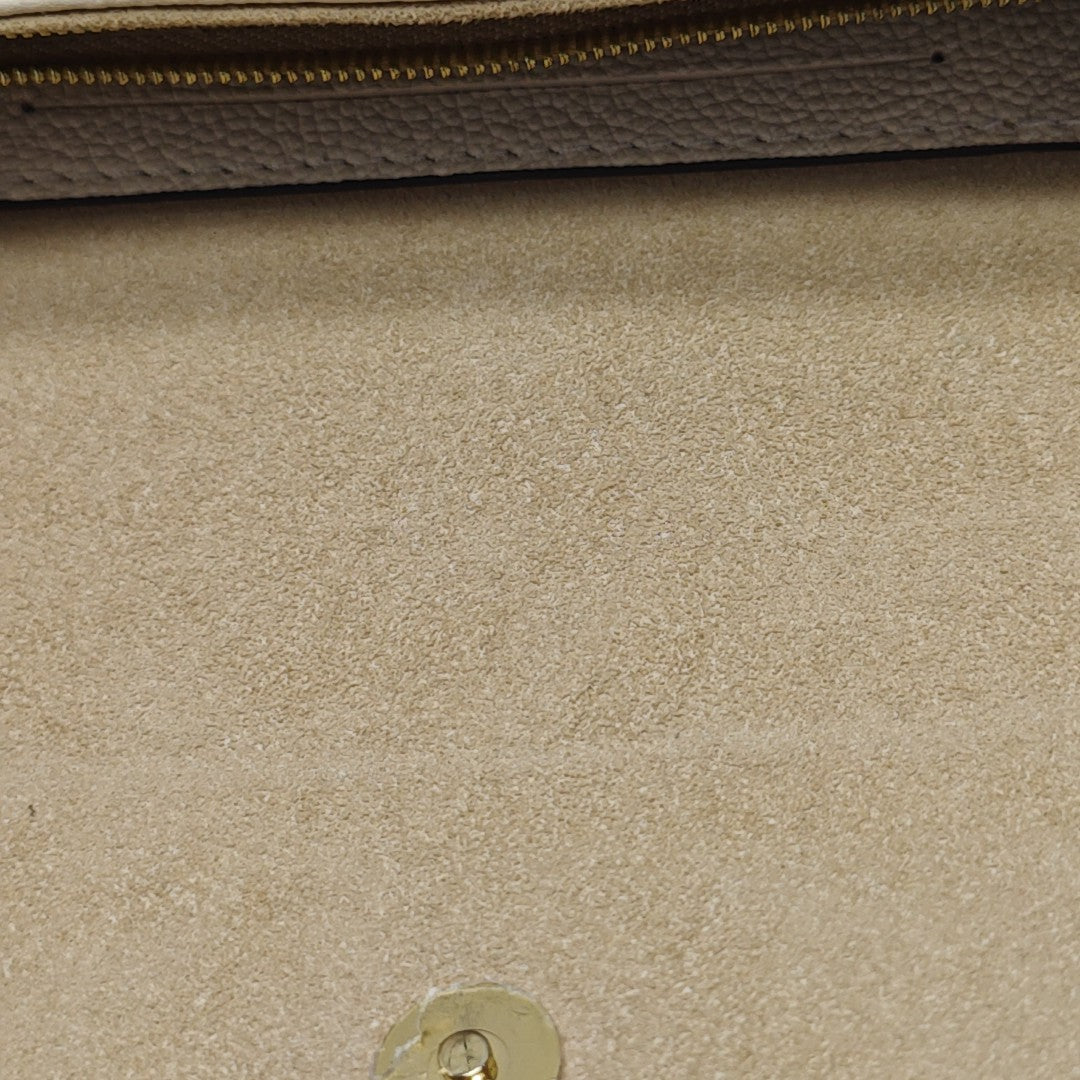IVY Monogram Calfskin White