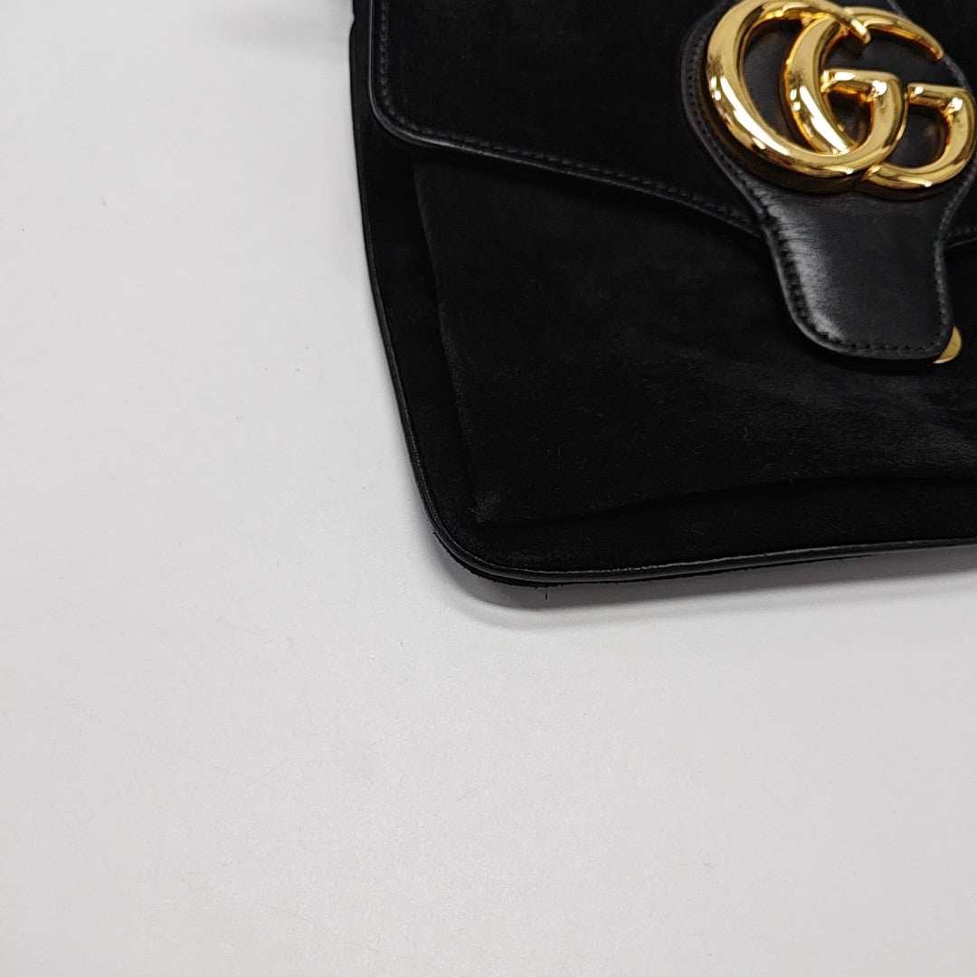 Arli Medium Suede Black
