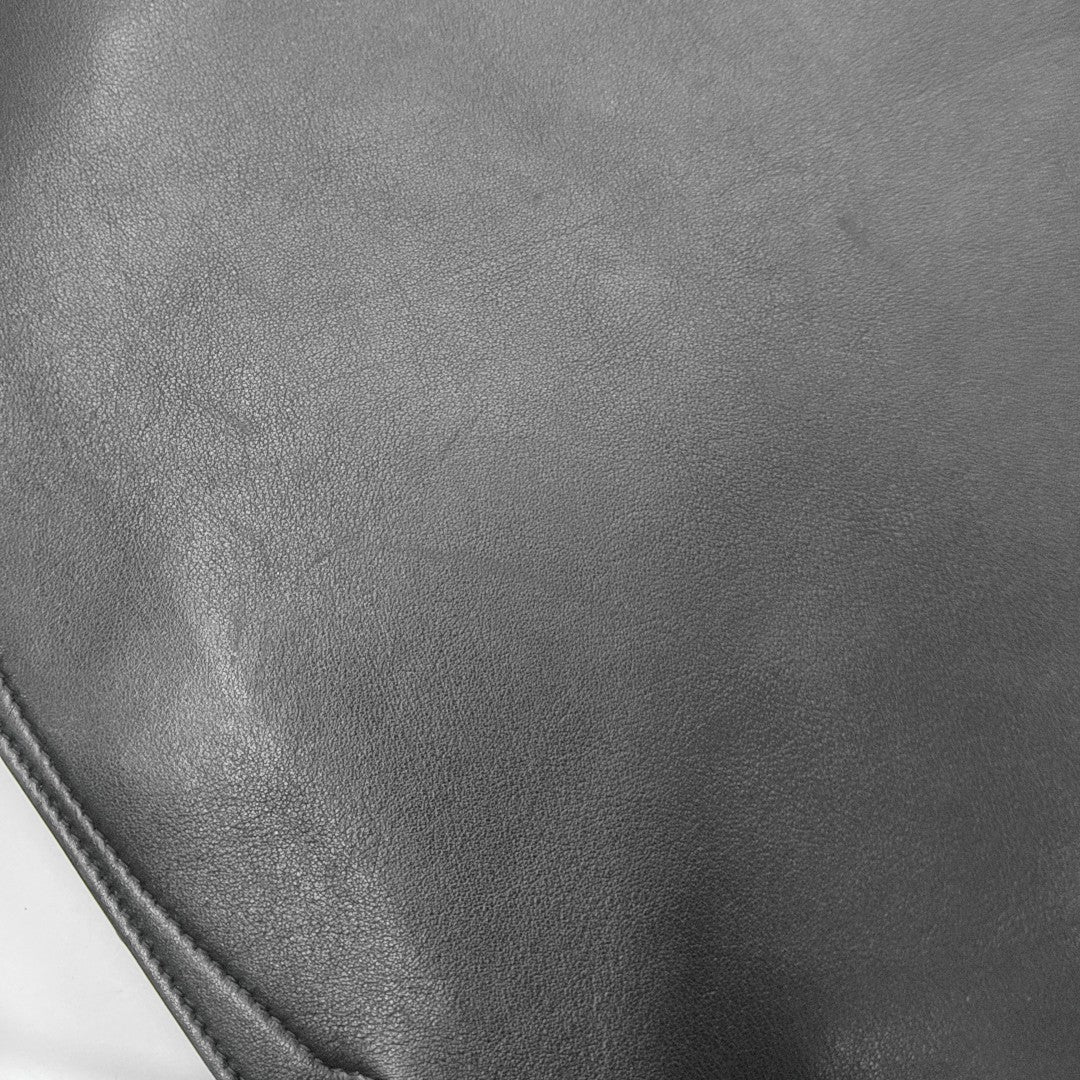 Quilted Calfskin Tote Bag Black