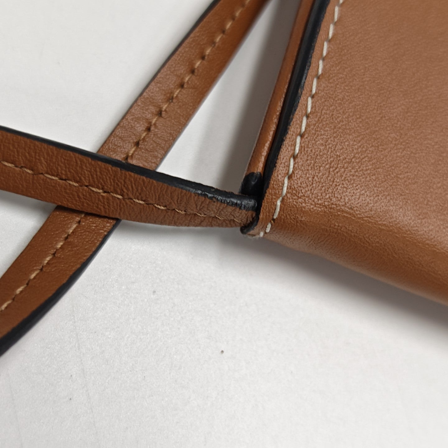 Heel Small Calfskin Brown