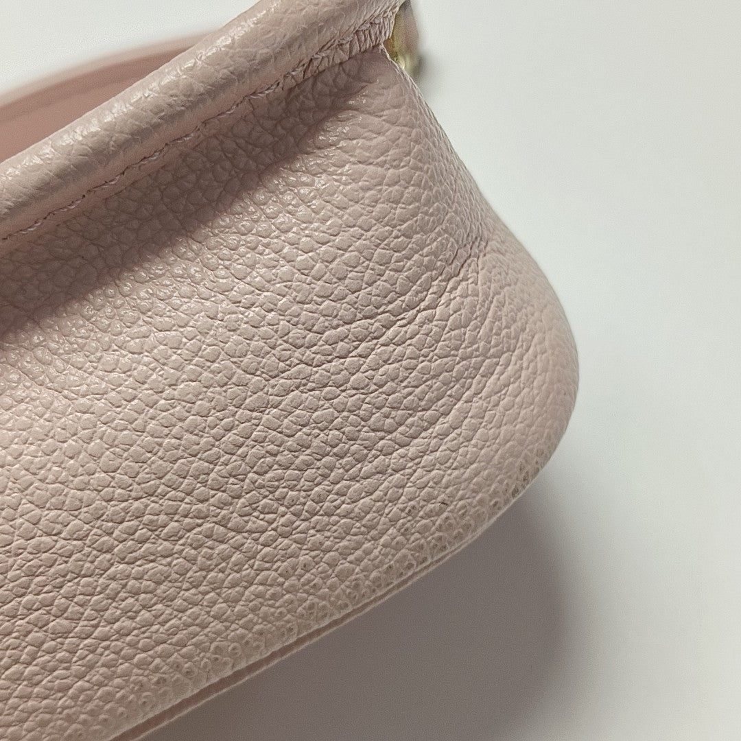 DIANE Nano Monogram Calfskin Pink
