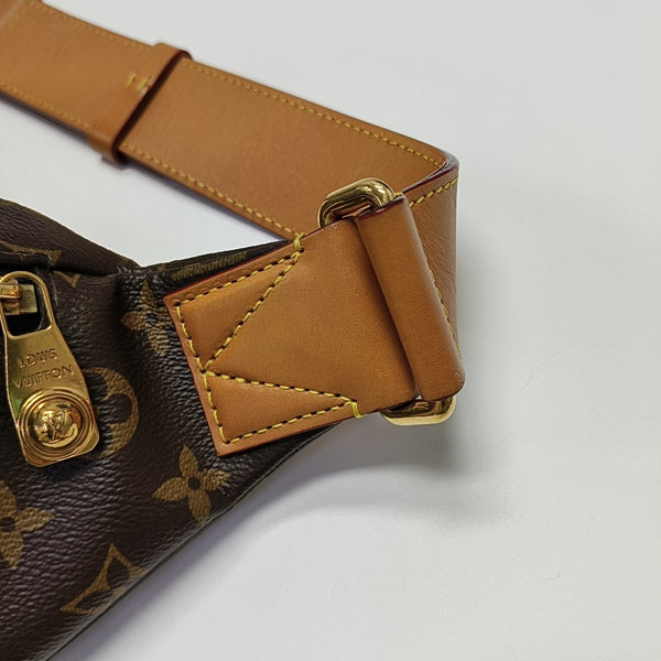 RUSH Monogram Coated Canvas Brown