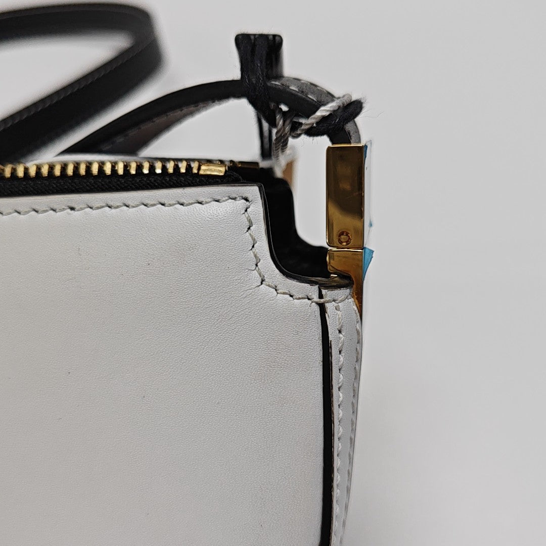 Olympia Mini Calfskin White