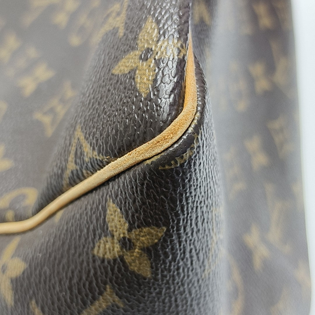 BATIGNOLLES PM Monogram Coated Canvas Brown