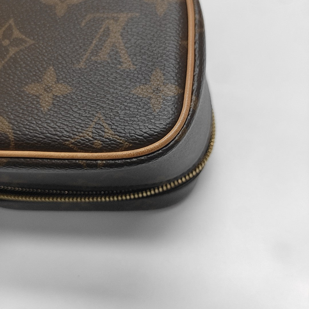 NICE Super Mini Monogram Coated Canvas Brown