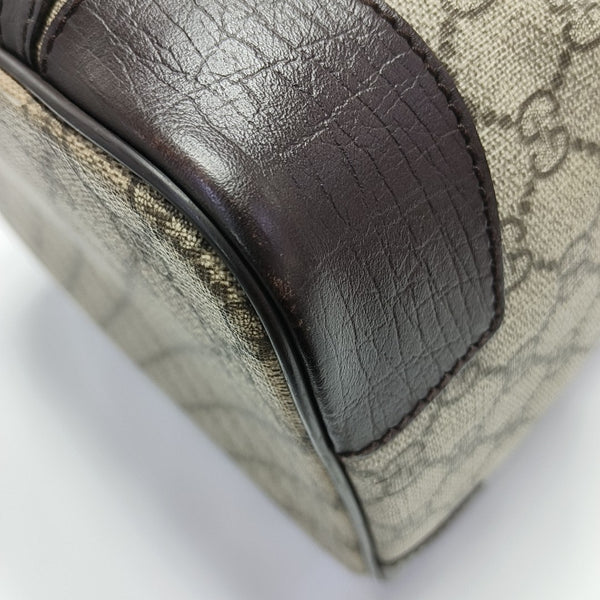 Monogram Coated Canvas Top Handle Bag Beige
