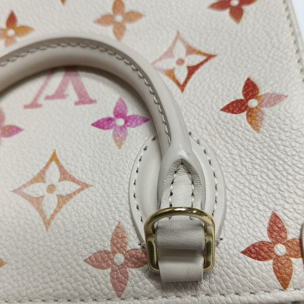 ONTHEGO BB Monogram Calfskin Beige